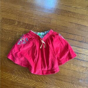 Mini Boden red Skirt